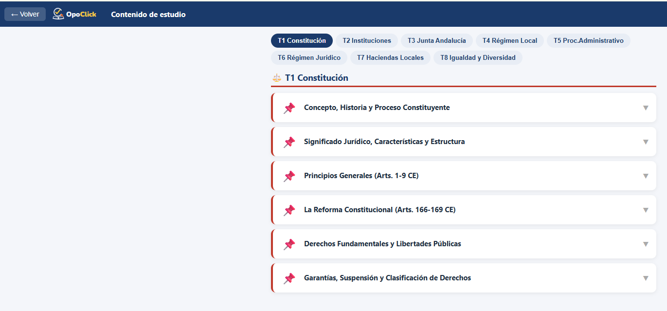 Contenido de estudio
